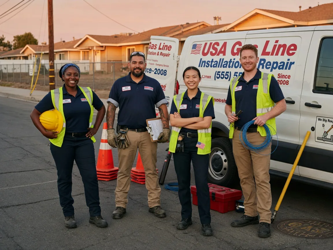 Gas Line Installation company in Greenview, CA